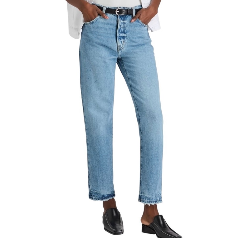 FRAME "Le Mec" “The Guy” Boyfriend Button Up Jeans Size 23